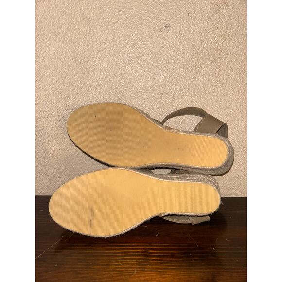 Coldwater Creek Coastal Cowgirl Hippie Beaded & Embroidered Espadrilles Wedges - Picture 7 of 7